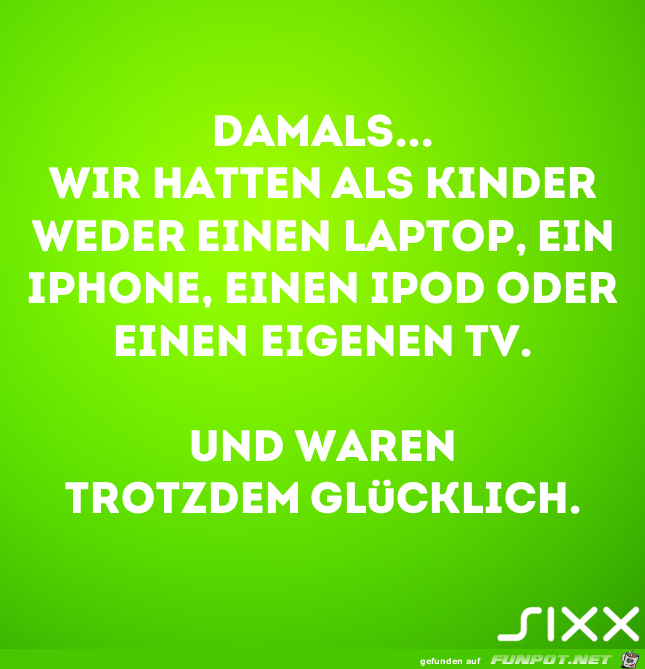 Damals als Kinder Damals als Kinder