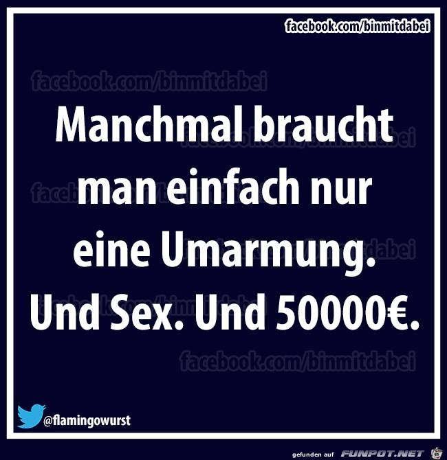 Manchmal