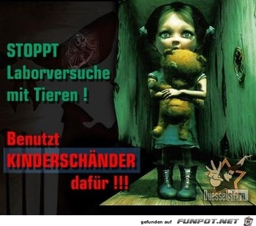 stoppt Laborversuche