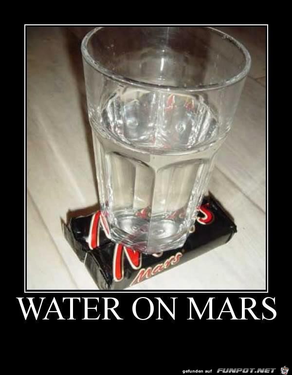 die Sensation: es wurde Wasser auf dem Mars entdeckt! die Sensation: es wurde Wasser auf dem Mars entdeckt!