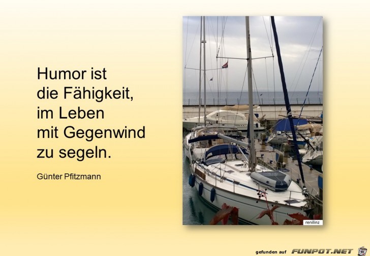 Humor ist..