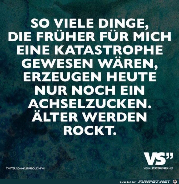 Aelter werden rockt