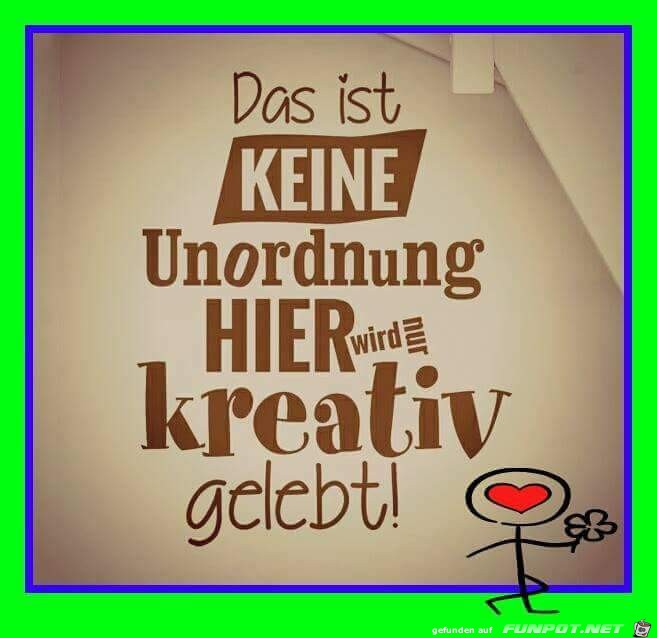 das ist keine Unordnung das ist keine Unordnung