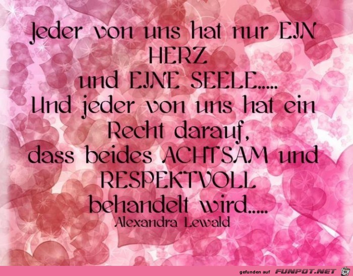 Jeder von uns hat ein herz Jeder von uns hat ein herz