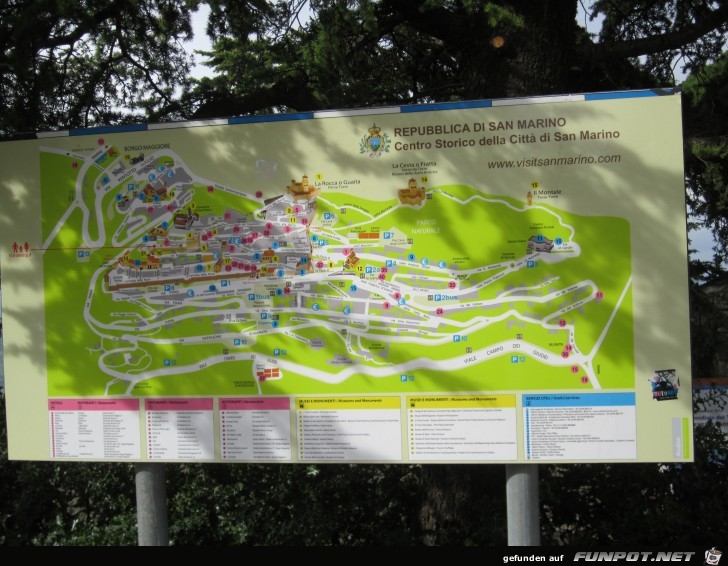 0926-14 San Marino zur Orientierung 0926-14 San Marino zur Orientierung