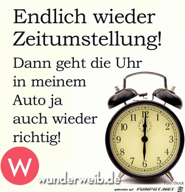 Zeitumstellung Zeitumstellung