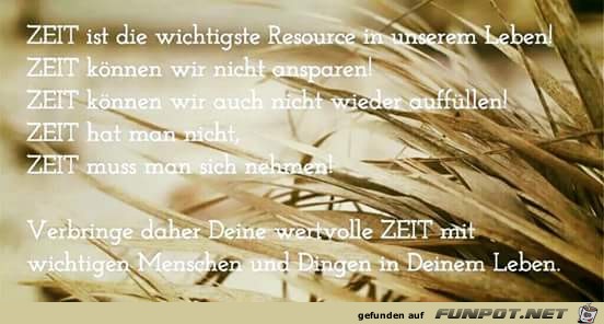 Zeit ist