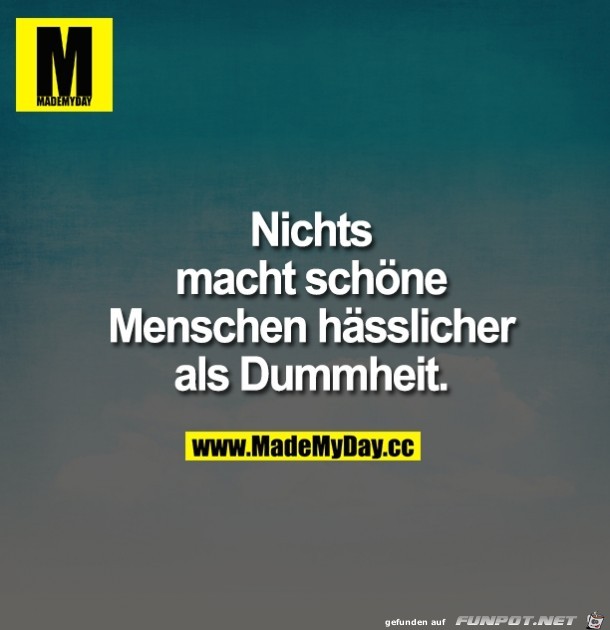 Dummheit Dummheit