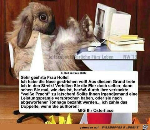 Sehr geehrte Frau Holle Sehr geehrte Frau Holle