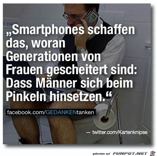 Smartphones schaffen das...