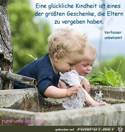 glueckliche kindheit