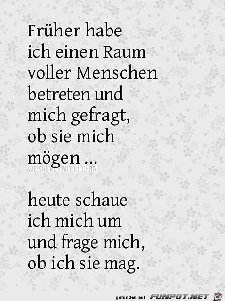 Frueher Frueher