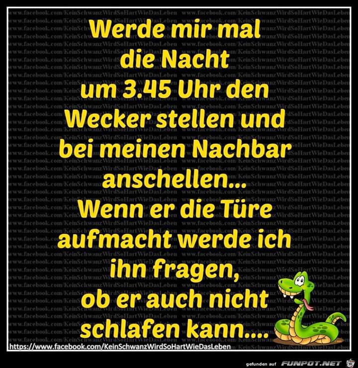 Wecker stellen