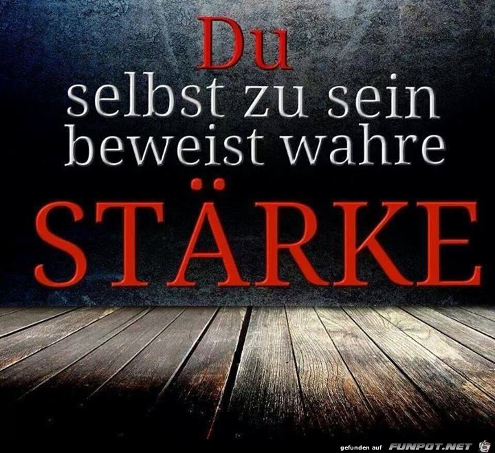 Du selbst zu sein... Du selbst zu sein...