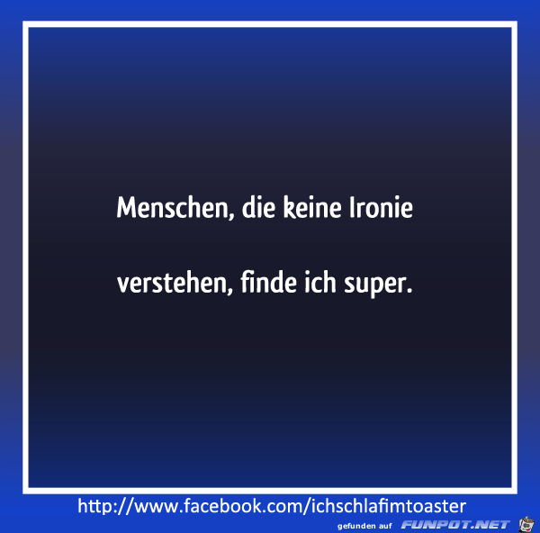 Ironie Ironie