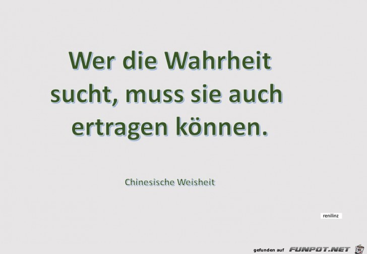 Wer die Wahrheit sucht