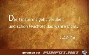 1. Johannes 2,8 1. Johannes 2,8