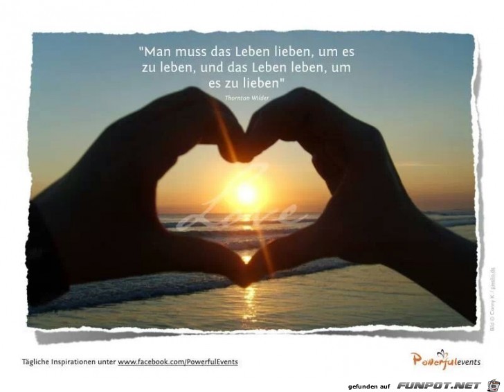 Man muss das Leben lieben... Man muss das Leben lieben...