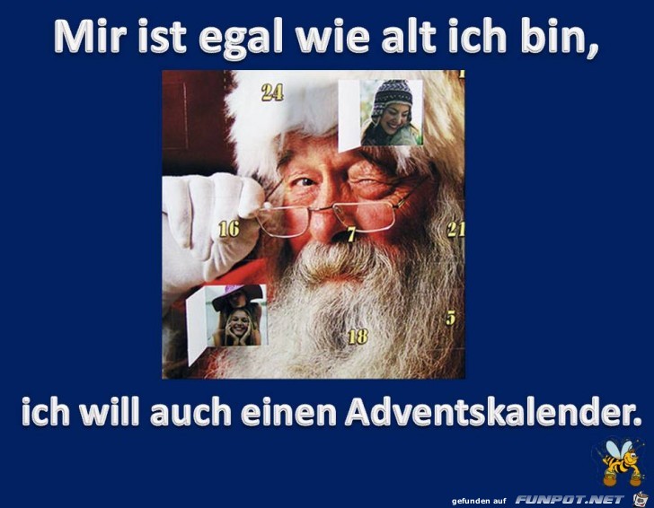 Ich will einen Adventskalender