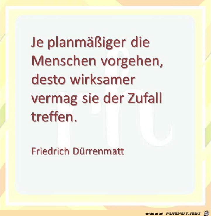 je planmaessiger je planmaessiger