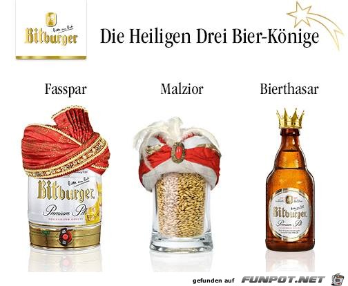 Heilige drei Bierkoenige