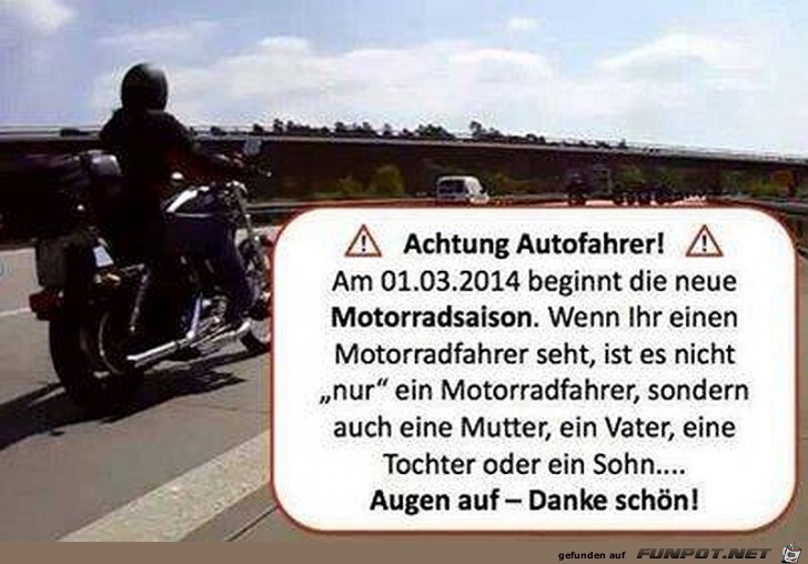 Achtung Autofahrer