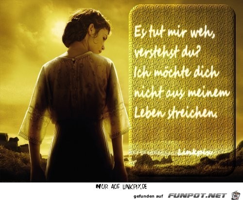 es tut mir weh es tut mir weh