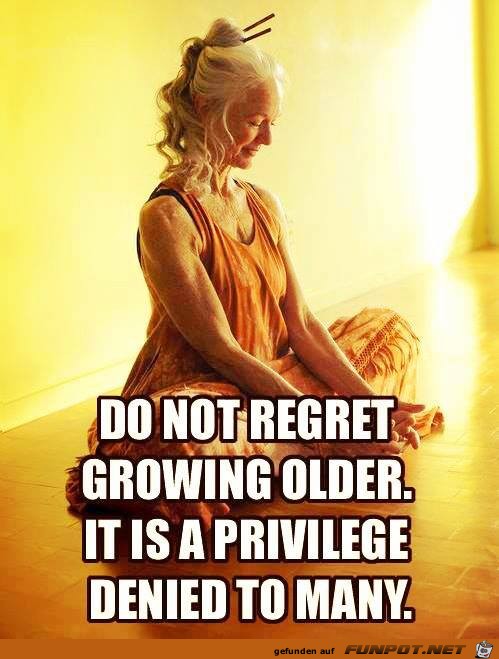 growing older growing older
