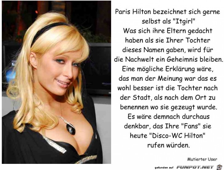 Disco WC Itgil Paris Hilton Disco WC Itgil Paris Hilton