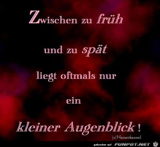 Kleiner Augenblick Kleiner Augenblick