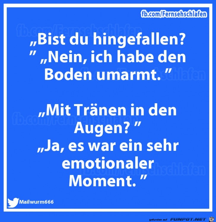 Boden umarmt Boden umarmt