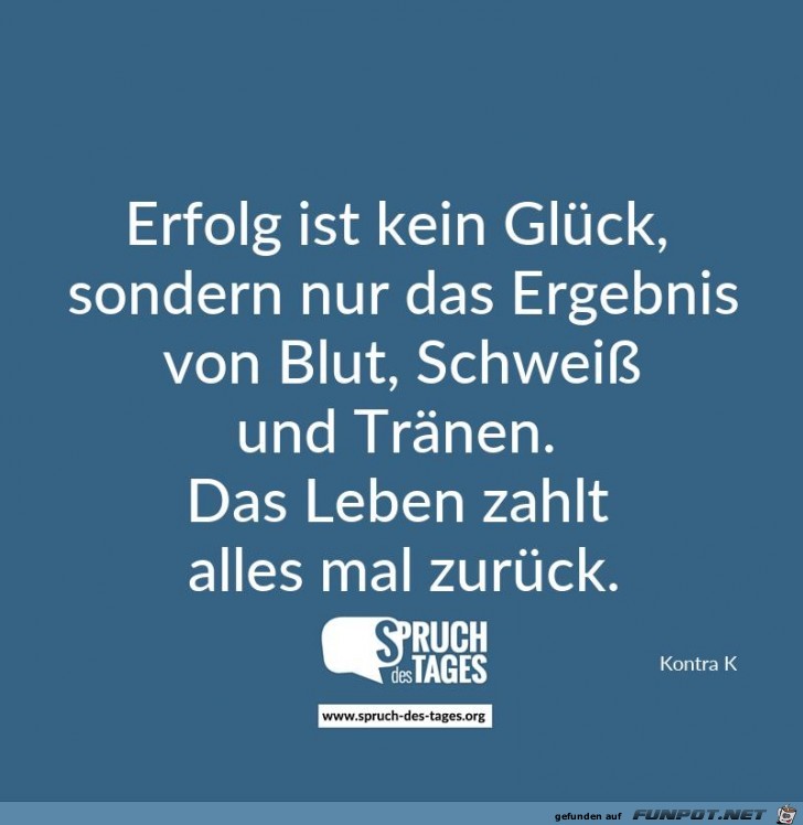 erfolg ist kein Glueck