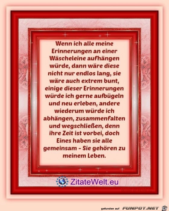 Erinnerungen Erinnerungen