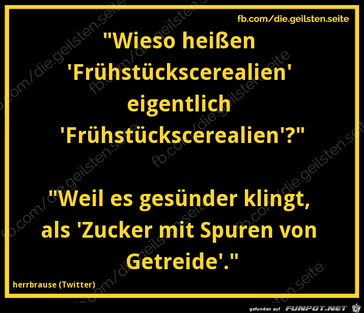 Fruehstuecks-Cerealien