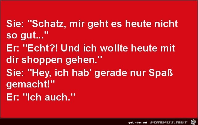 nur Spass gemacht