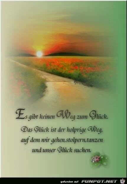 weg zum glueck