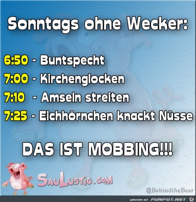 Sonntags-ohne-Wecker Sonntags-ohne-Wecker