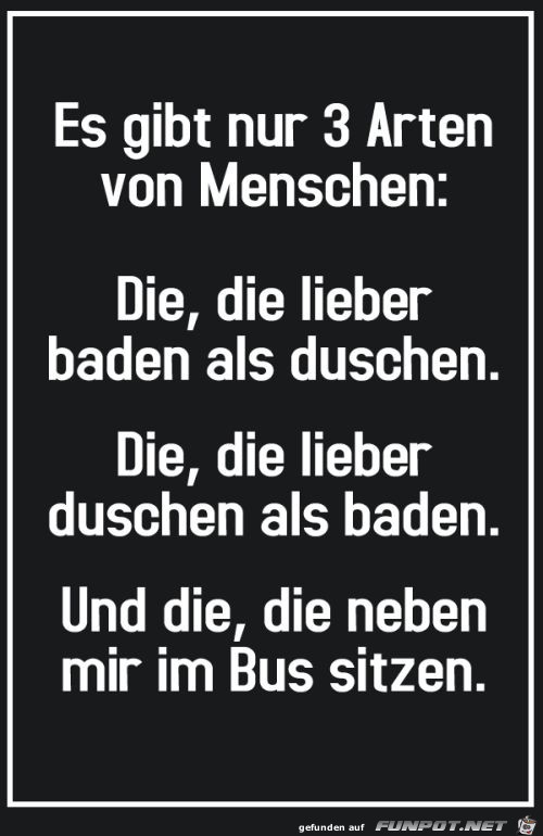 3 Arten 3 Arten