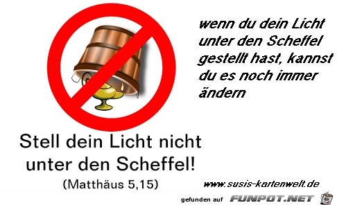 Matthaeus 5 15