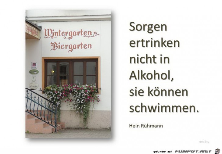 Sorgen ertrinken nicht