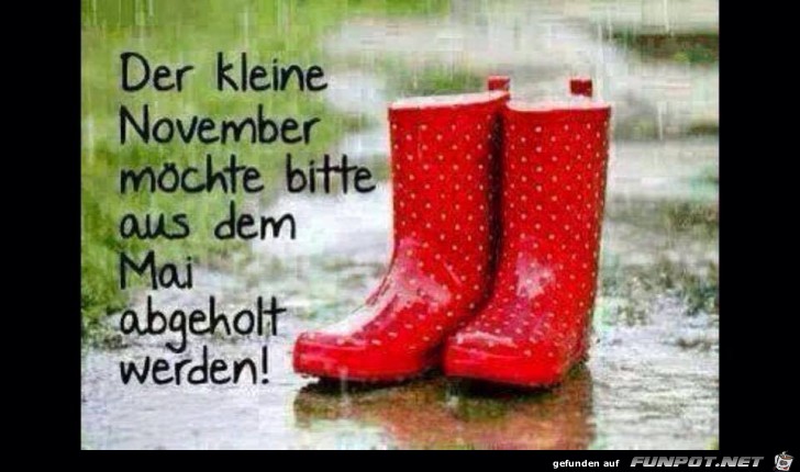 Der kleine November Der kleine November
