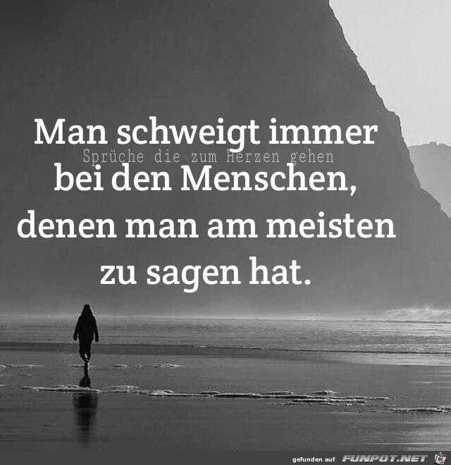 Man schweigt immer Man schweigt immer