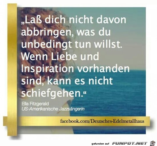 Lass Dich nicht davon abbringen Lass Dich nicht davon abbringen