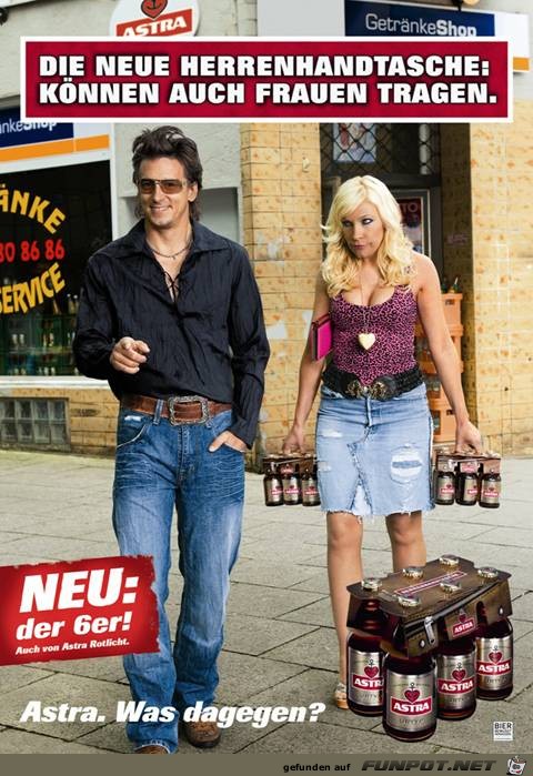 das nenne ich mal eine gelungene Bierwerbung