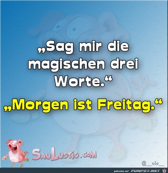 Die magischen-Worte