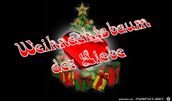 Weihnachtsbaum der Liebe