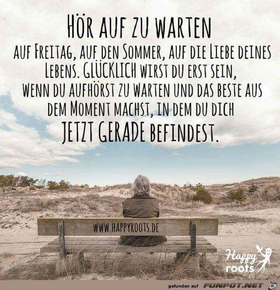hoer auf zu warten hoer auf zu warten