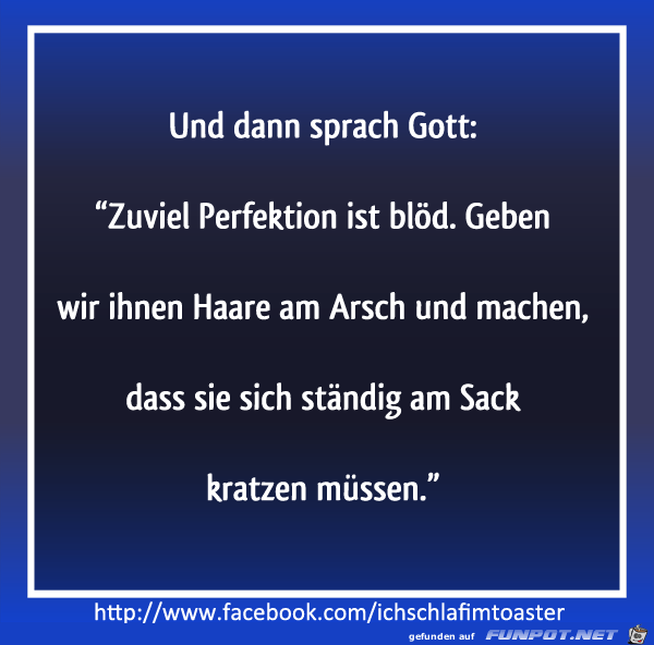 zuviel Perfektion zuviel Perfektion
