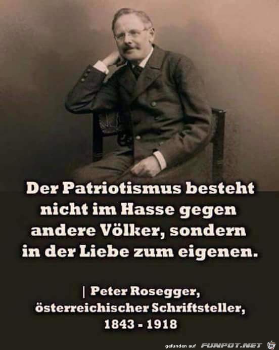 der Patriotismus der Patriotismus