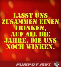lasst uns zusammen einen trinken lasst uns zusammen einen trinken